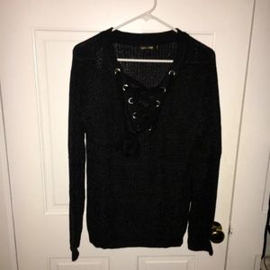 Size medium black sweater from blue layne boutique